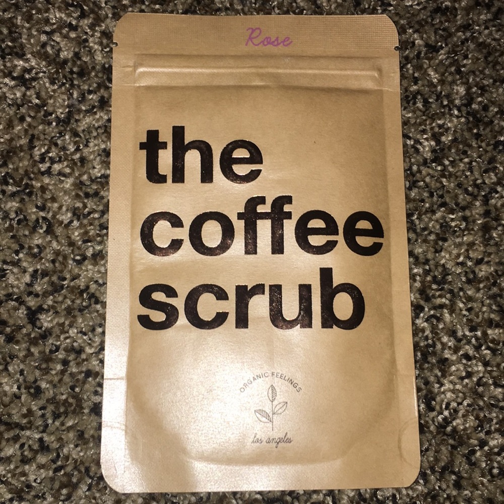 Coffee body scrub